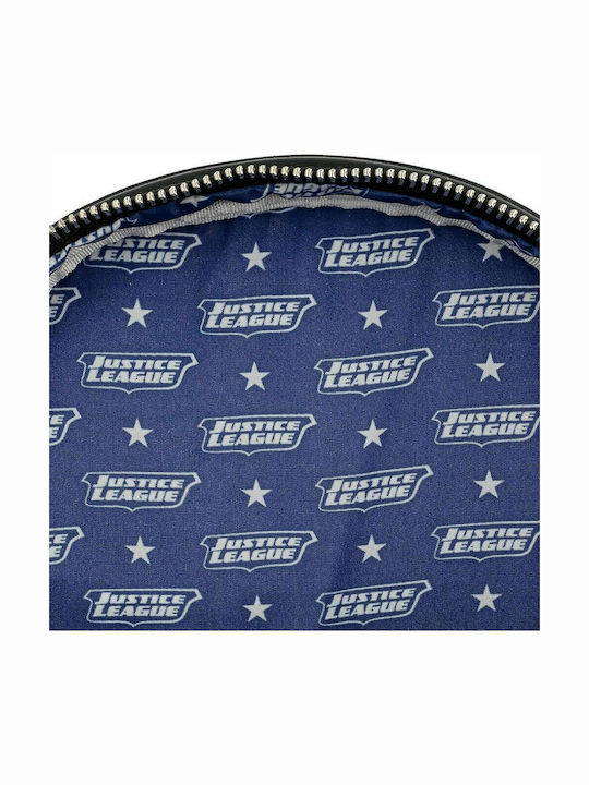 Loungefly Dc Comics Superheroes Kinder Rucksack Rucksack Türkis 11cmx25cmcm DC Comics Superhelden