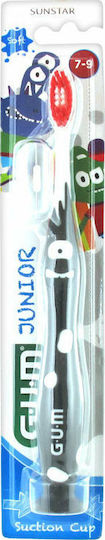 GUM Junior 902 Children's Toothbrush For 7+ Years Black