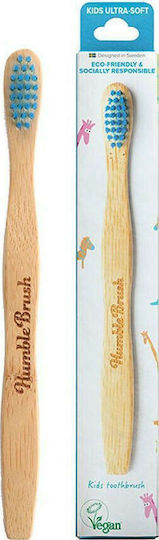 The Humble Co. Baby Toothbrush For 0m+ Light Blue
