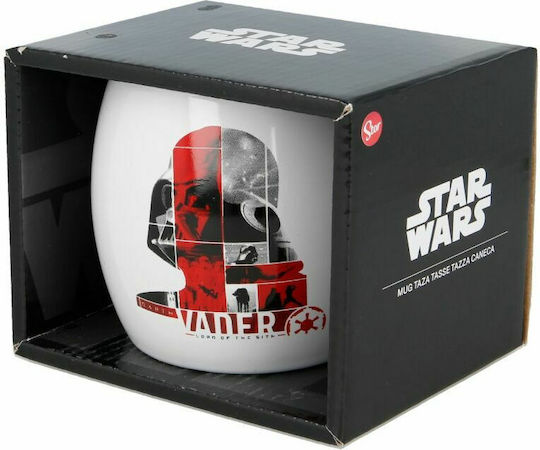 Stor Darth Vader Tasse Keramik Weiße 385ml