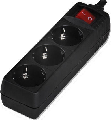 Roline Power Strip 3 Positions with Switch and Cable 1.5m