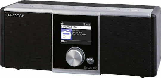 TELESTAR DIRA S 20C Cu alimentare la rețea cu Bluetooth și USB Negru
