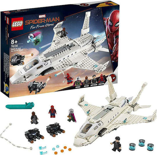 LEGO Super Eroi Stark Jet & Drone Attack pentru 8+ ani
