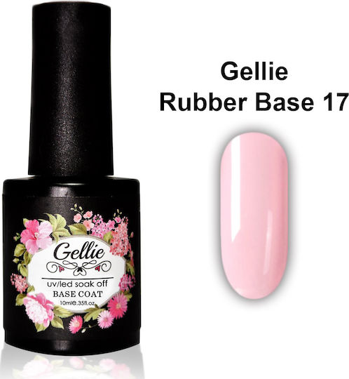 Gellie 02 Base Coat for Semi-Permanent Nail Polish Rubber 10ml