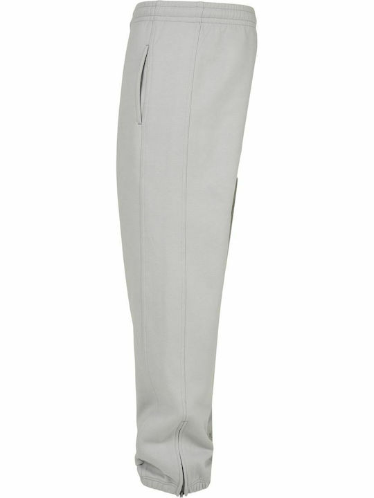 Sweatpants with Elastic Light Asphalt