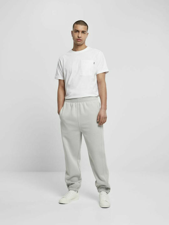 Sweatpants with Elastic Light Asphalt
