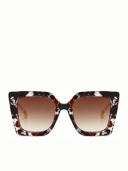 Martinez Florence Damen Sonnenbrille Brown