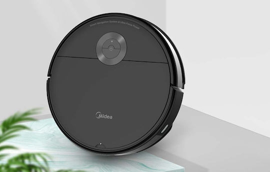 Midea i5C Прахосмукачка Робот с Интелигентна Навигация и Всмукателна Мощност 4000Pa Черна