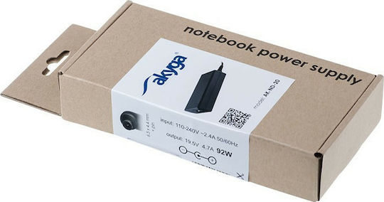 Akyga Laptop Charger 92W 19.5V 4.7A for Sony without Power Cord