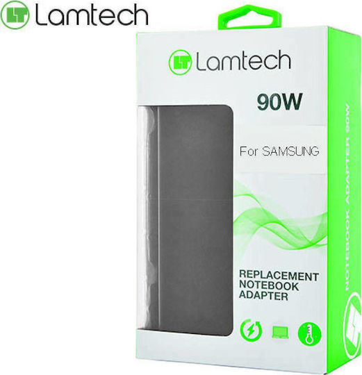 Lamtech Φορτιστής Laptop 90W 19V 4.74A για Samsung χωρίς Καλώδιο Τροφοδοσίας