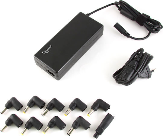 Gembird Universal Laptop Charger 90W 20V 4.5A with Detachable Power Cord and Plug Set