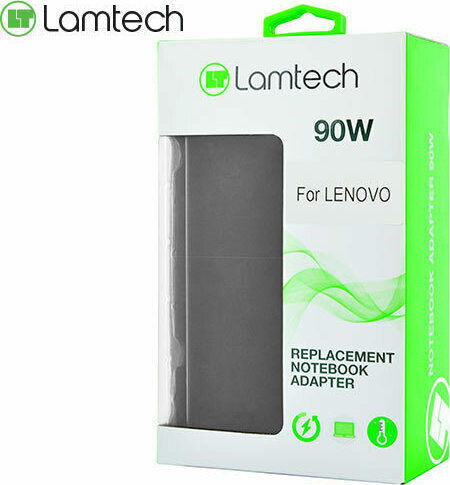 Lamtech Φορτιστής Laptop 90W 19V 4.74A για Lenovo χωρίς Καλώδιο Τροφοδοσίας