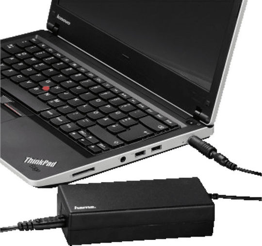 HAMA 12192 Universal Laptop Charger 90W 19V 5.6A with Detachable Power Cable