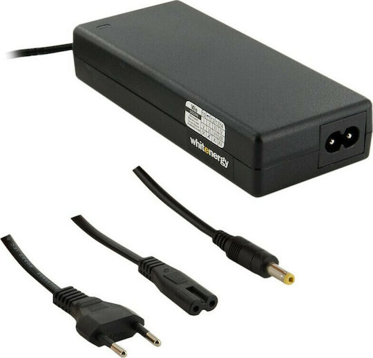 Whitenergy Φορτιστής Laptop 90W 18.5V 4.9A για HP χωρίς Καλώδιο Τροφοδοσίας