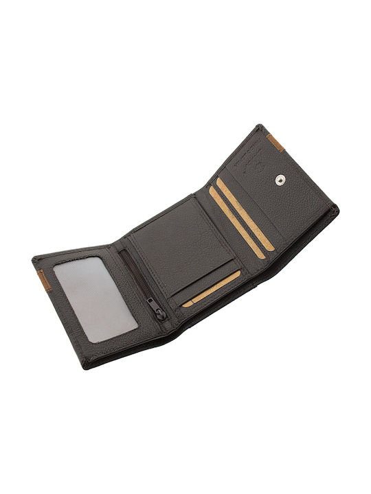 Lavor Men's Leather Wallet with RFID Dark Brown