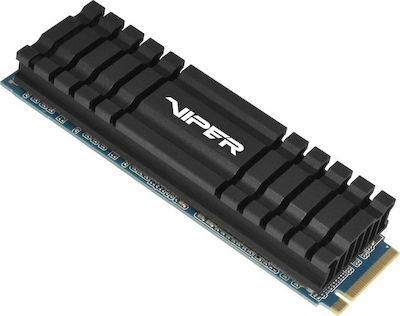 Patriot Viper VPN110 SSD 512GB τύπου M.2 με σύνδεση PCI Express 3.0 και Ψύκτρα VPN110-512GM28H
