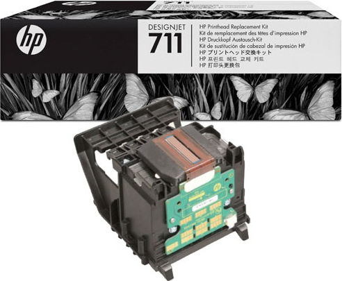 HP Printhead Replacement Kit Γνήσιο Μελάνι Εκτυπωτή InkJet Πράσινο / Μαύρο / Κίτρινο / Κυανό / Ματζέντα (C1Q10A)