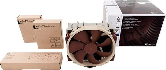 Noctua NH-U14S Ψύκτρα Επεξεργαστή για Socket 115x/AM3/AM3+ Καφέ