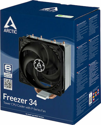 Arctic Freezer 34 Ψύκτρα Επεξεργαστή για Socket AM4/AM5/115x