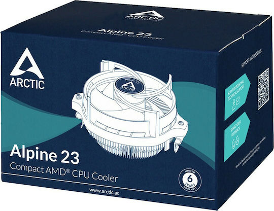 Arctic Alpine 23 CPU Cooling Fan for AM4/AM5 Socket