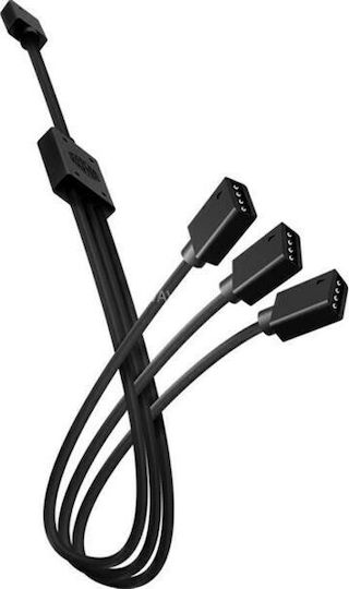 CoolerMaster LED-Verteiler/Verlängerungskabel 1-3 RGB-Verteilerkabel 0,58 m, schwarz (R4-ACCY-RGBS-R2) (R4-ACCY-RGBS-R2)