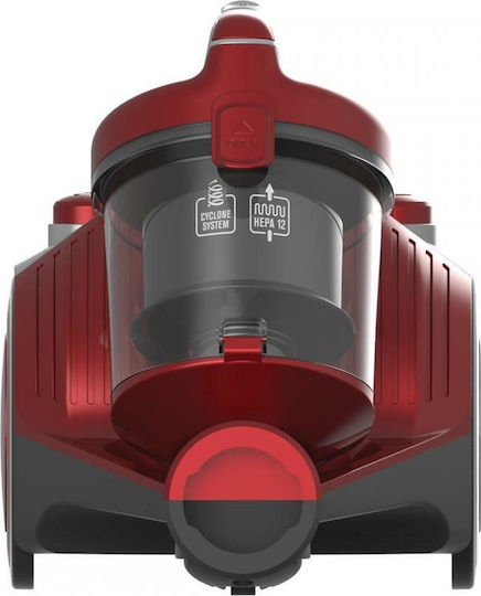 Heinner Daphne Aspirator 700W cu bol 2lt Roșie