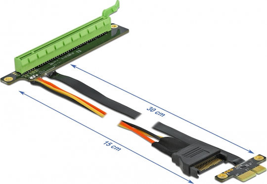 DeLock Καλώδιο Riser PCIe για GPU 85768