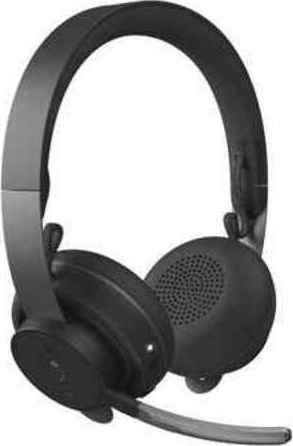 Logitech MSFT Zone Ασύρματα On Ear Multimedia Ακουστικά με μικροφωνο και σύνδεση Bluetooth / USB