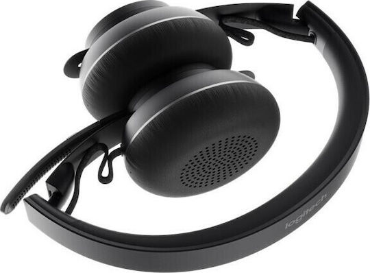Logitech MSFT Zone Ασύρματα On Ear Multimedia Ακουστικά με μικροφωνο και σύνδεση Bluetooth / USB