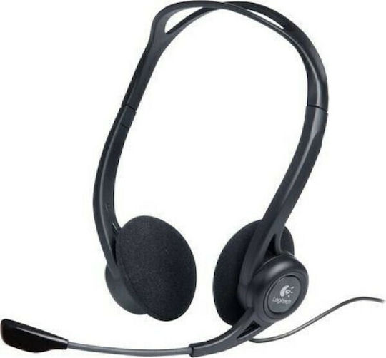 Logitech 960 On Ear Multimedia Headphone with Microphone USB-A