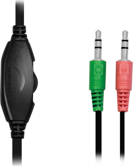 HS0052 On Ear Multimedia Headset with Microphone and 3.5mm Jack Connection