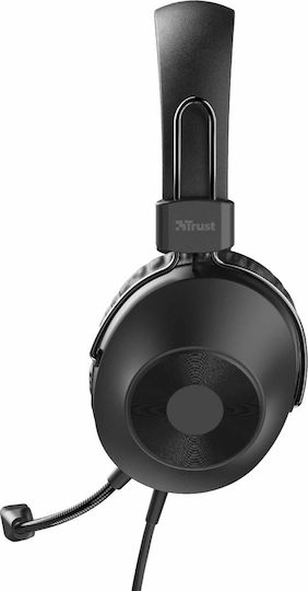 Trust Ozo Over Ear Multimedia Ακουστικά με μικροφωνο και σύνδεση USB-A