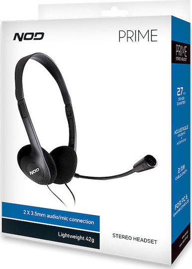 NOD Prime On Ear Căști Multimedia cu microfon și conexiune Jack de 3,5 mm
