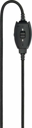 HAMA HS-P300 Over Ear Multimedia Ακουστικά με μικροφωνο και σύνδεση 3.5mm Jack