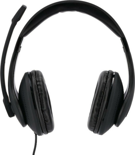 HAMA HS-P200 On Ear Căști Multimedia cu microfon și conexiune Jack de 3,5 mm