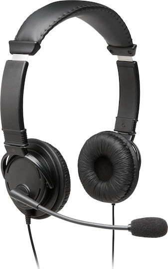 Kensington Classic USB-A Headset with Mic На ушите Мултимедийни слушалки с микрофон в Черен цвят