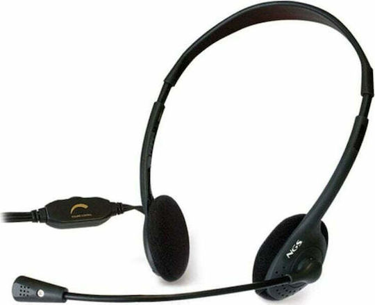 NGS MS103 On Ear Multimedia Headphone with Microphone 3.5mm Jack