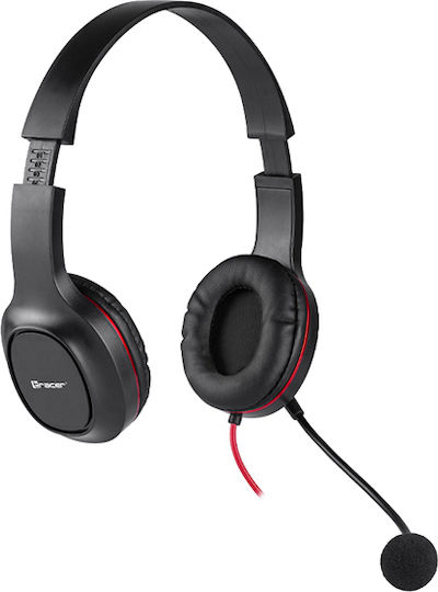 Tracer Office V2 On Ear Multimedia Ακουστικά με μικροφωνο και σύνδεση 3.5mm Jack