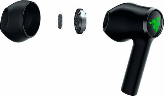 Razer Hammerhead X Ohrstöpsel Bluetooth-Freisprecheinrichtung Kopfhörer mit Schweißresistenz und Ladeetui Schwarz