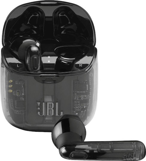 JBL Tune 225TWS Earbud Bluetooth Handsfree Ακουστικά με Θήκη Φόρτισης Ghost Black