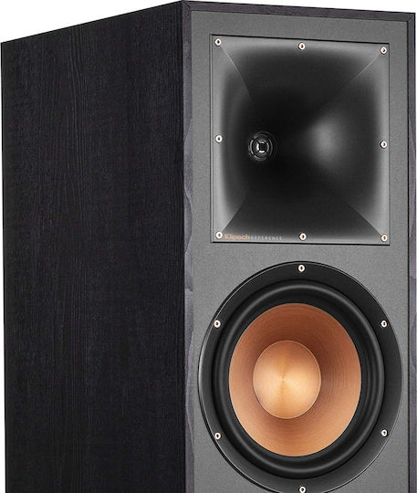 Klipsch R-820F R-820F Ζεύγος Ηχείων Hi-Fi Δαπέδου 150W 2 Δρόμων Π27.68xΒ44.19xΥ109.2εκ. Μαύρο