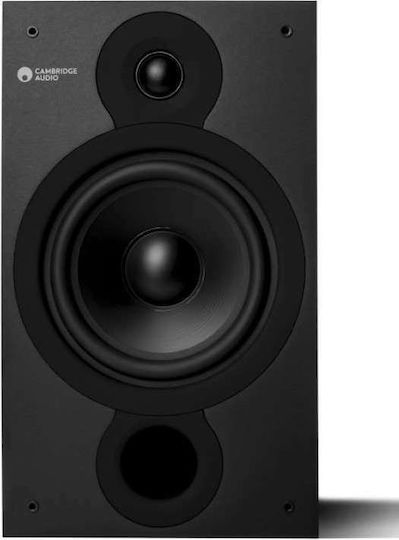 Cambridge Audio SX-60 Ζεύγος Ηχείων Hi-Fi Βιβλιοθήκης 100W 2 Δρόμων Π20xΒ27.2xΥ34εκ. Μαύρο