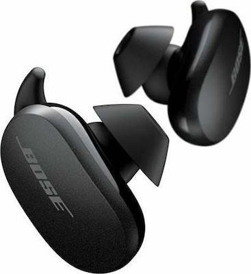 Bose QuietComfort In-ear Bluetooth Handsfree Căști cu Rezistență la Transpirație și Carcasă de Încărcare Negrα