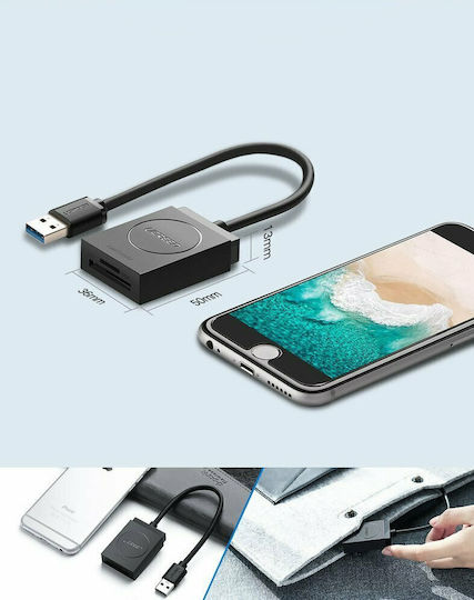 Ugreen Card Reader USB 3.0 for /S/D/ /m/i/c/r/o/S/D/ / / / /