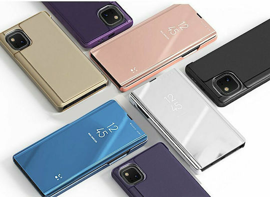 Hurtel Clear View Buchen Sie Kunststoff Schwarz (Realme 8/8 Pro)