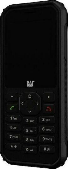 CAT B40 Dual SIM Ανθεκτικό Κινητό με Κουμπιά Black