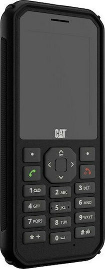 CAT B40 Dual SIM Ανθεκτικό Κινητό με Κουμπιά Black