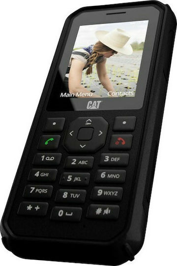 CAT B40 Dual SIM Ανθεκτικό Κινητό με Κουμπιά Black