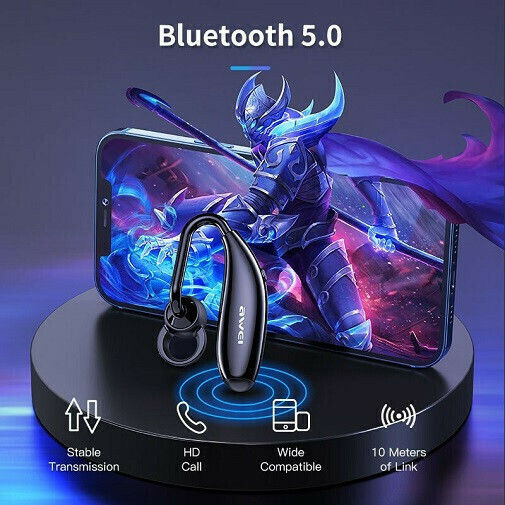 Awei N5 Business In-ear Bluetooth Handsfree Ακουστικό Μαύρο