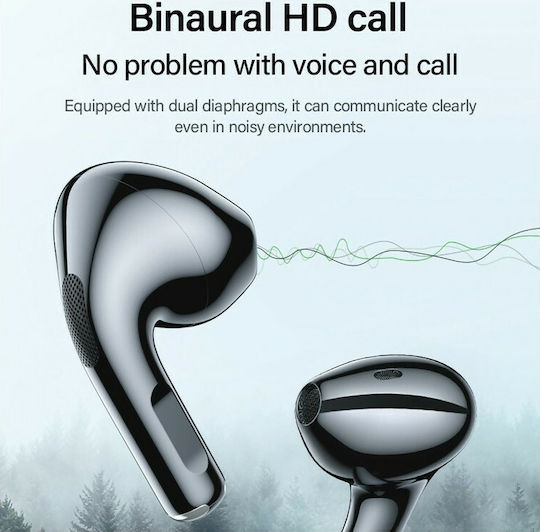 Lenovo LivePods LP40 Earbud Bluetooth хендсфри Слушалки с Устойчивост на Пот и Кутийка за Зареждане Черен